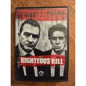 Righteous Kill (DVD, 2008), DeNiro, Pacino, Excellent Condition